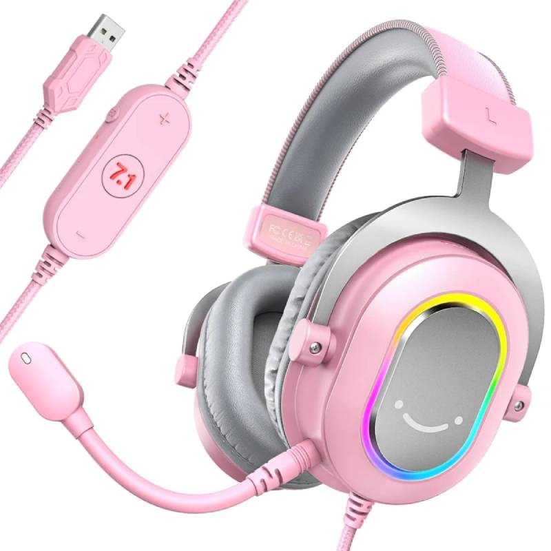 Наушники Fifine H6X Pink наушники devia kintone headset v2 pink
