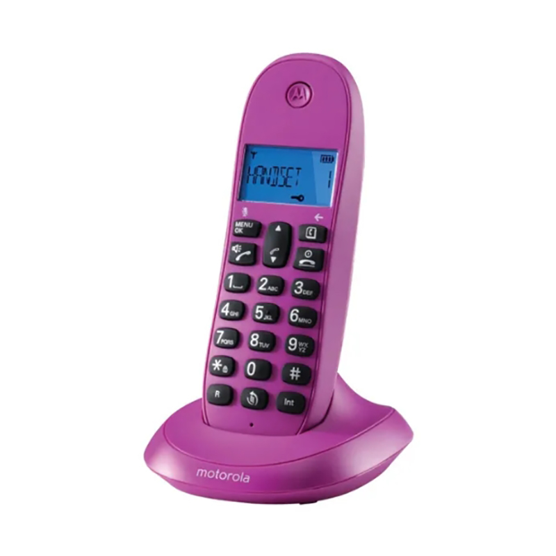 Радиотелефон Motorola C1001LB+ Purple радиотелефон motorola c1001cb white