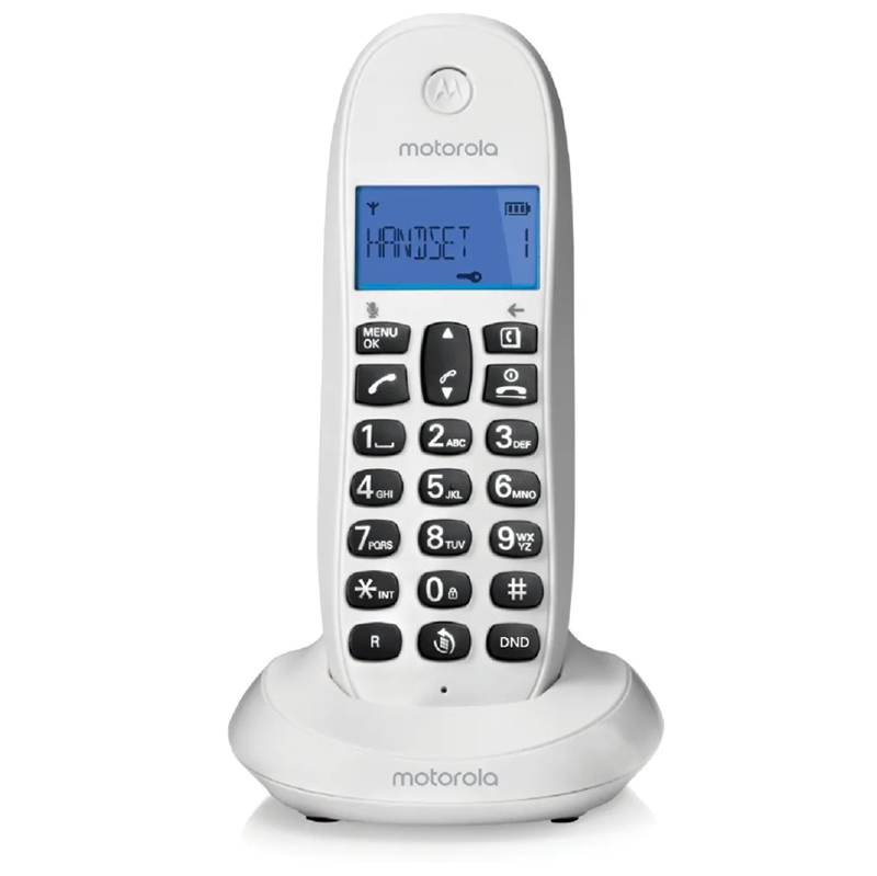 Радиотелефон Motorola C1001CB+ White