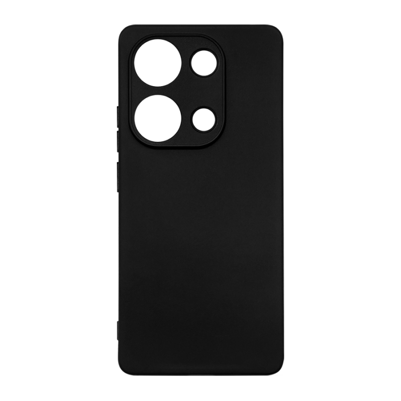 Чехол DF для Poco M6 Pro 4G / Xiaomi Redmi Note 13 Pro 4G Silicone Black poCase-20 цена и фото