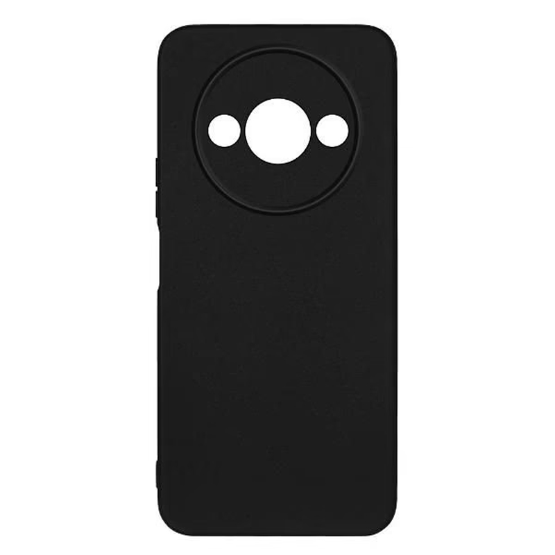 Чехол DF для Xiaomi Redmi A3 / Poco C61 Silicone Black xiCase-108