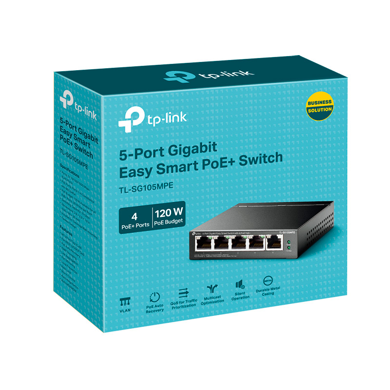 фото Коммутатор tp-link tl-sg105mpe