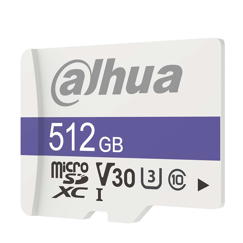 фото Карта памяти 512gb - dahua c10/u3/v30 fat32 memory card dhi-tf-c100/512gb