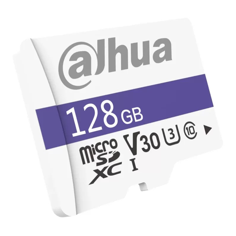 фото Карта памяти 128gb - dahua c10/u3/v30 fat32 memory card dhi-tf-c100/128gb