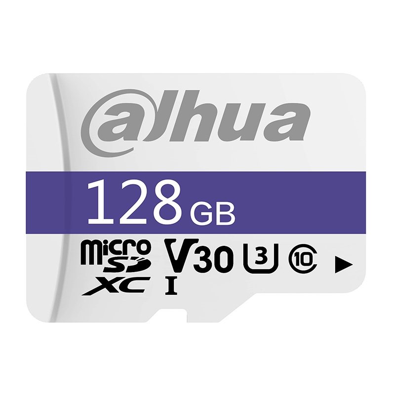   128Gb - Dahua C10/U3/V30 FAT32 Memory Card DHI-TF-C100/128GB