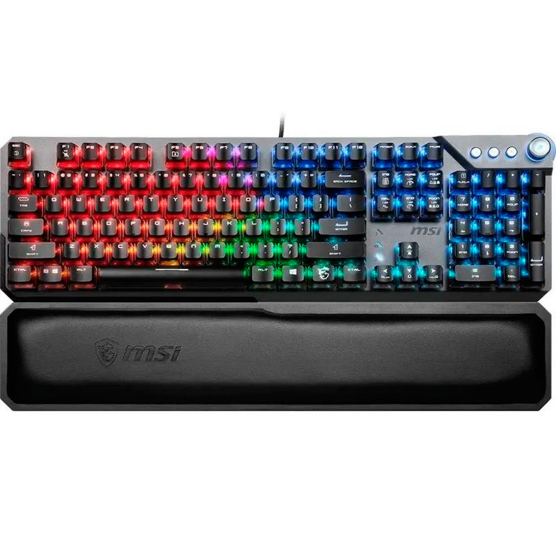 gaming keyboard msi vigor gk71 sonic wired mechnical with multimedia functions light Клавиатура MSI Vigor GK71 Sonic S11-04RU233-CLA