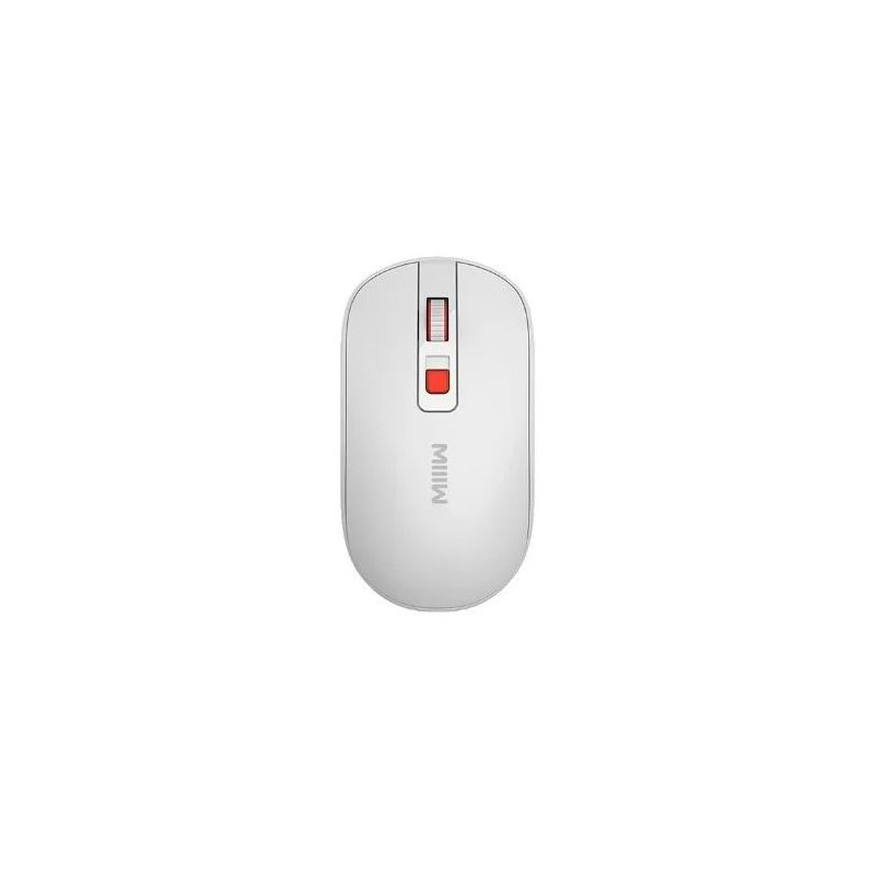 мышь miiiw mute mouse чёрная 3145989 Мышь Xiaomi MIIIW Lite MW23M21 White
