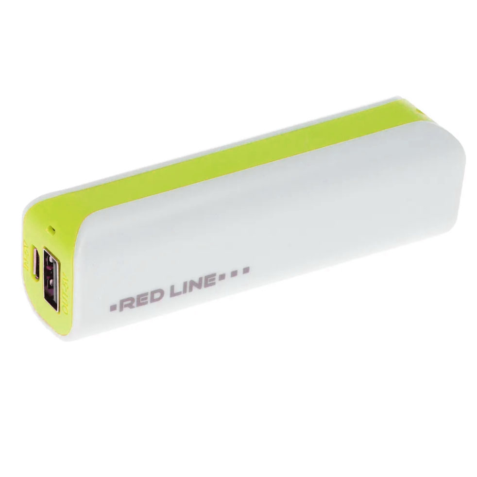 цена Внешний аккумулятор Red Line Power Bank R-3000 3000mAh White-Yellow УТ000038615