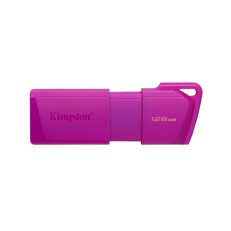 фото Usb flash drive 128gb - kingston datatraveler exodia m neon purple kc-u2l128-7lp