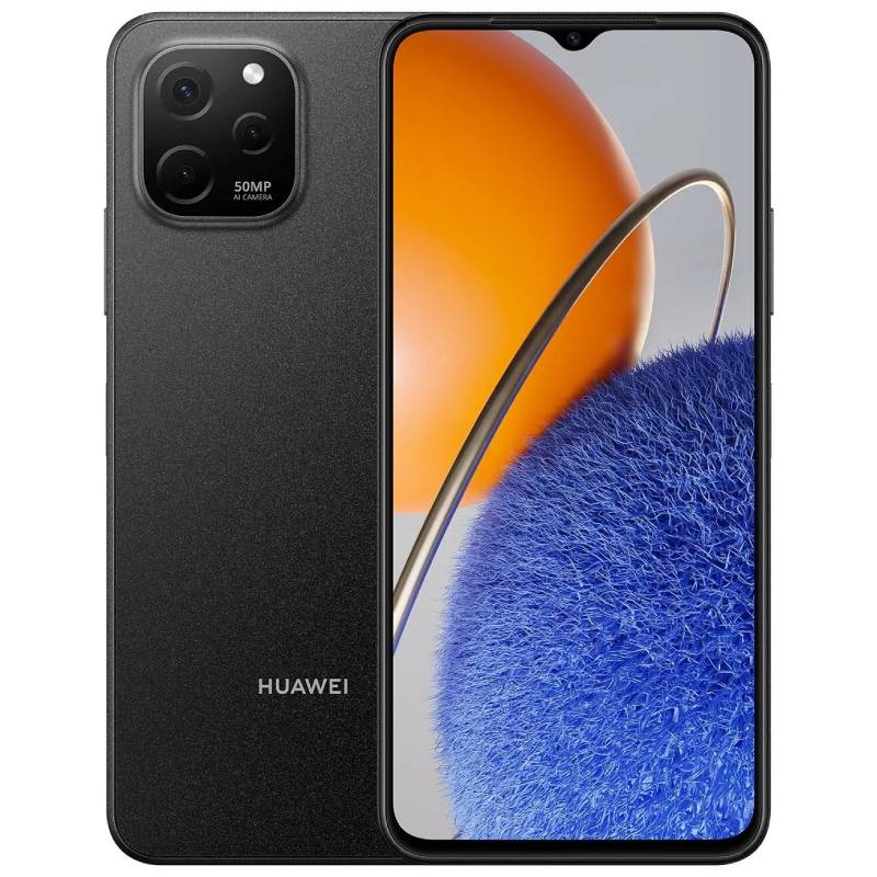 Сотовый телефон Huawei Nova Y61 4/128Gb Midnight Black сотовый телефон huawei nova 10 se 8 128gb starry black