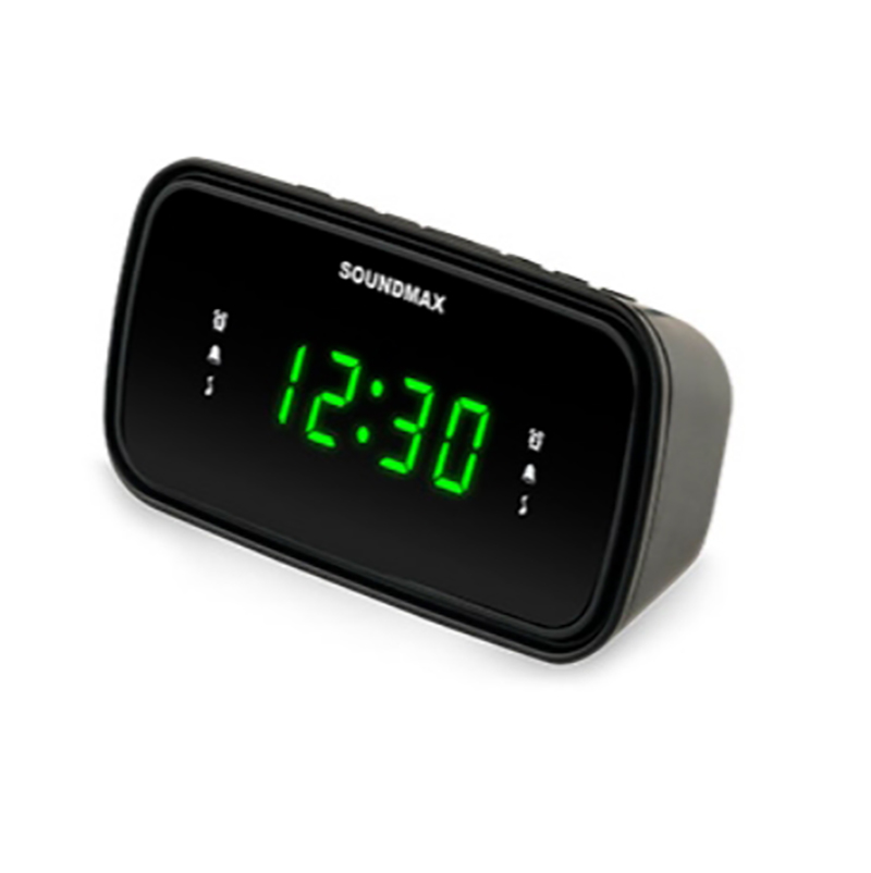 цена Часы Soundmax SM-1588 Black-Green