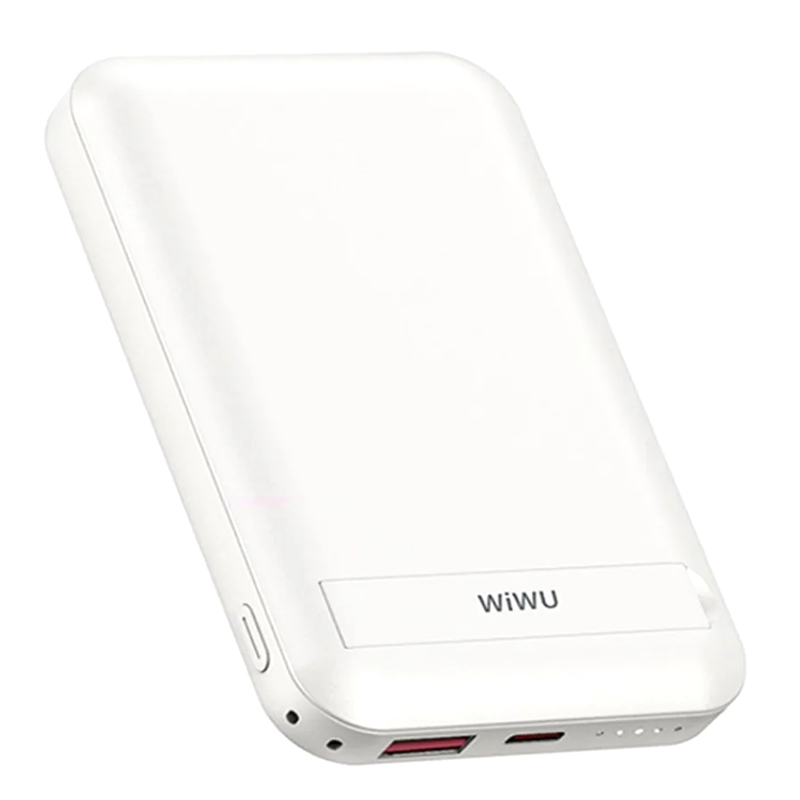 Внешний аккумулятор Wiwu Power Bank Snap Cube-SC 10000mAh White 6973218947020 внешний аккумулятор wiwu power bank wi p005 10000mah white 6976195093155