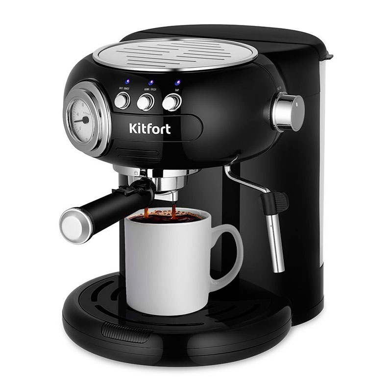 Кофеварка Kitfort KT-7191 кофеварка kitfort kt 734