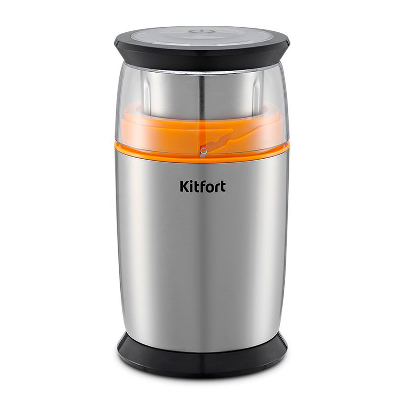 Кофемолка Kitfort KT-7243 кофемолка kitfort кт 746 электрическая ножевая 200 вт 0 2 л серебристая