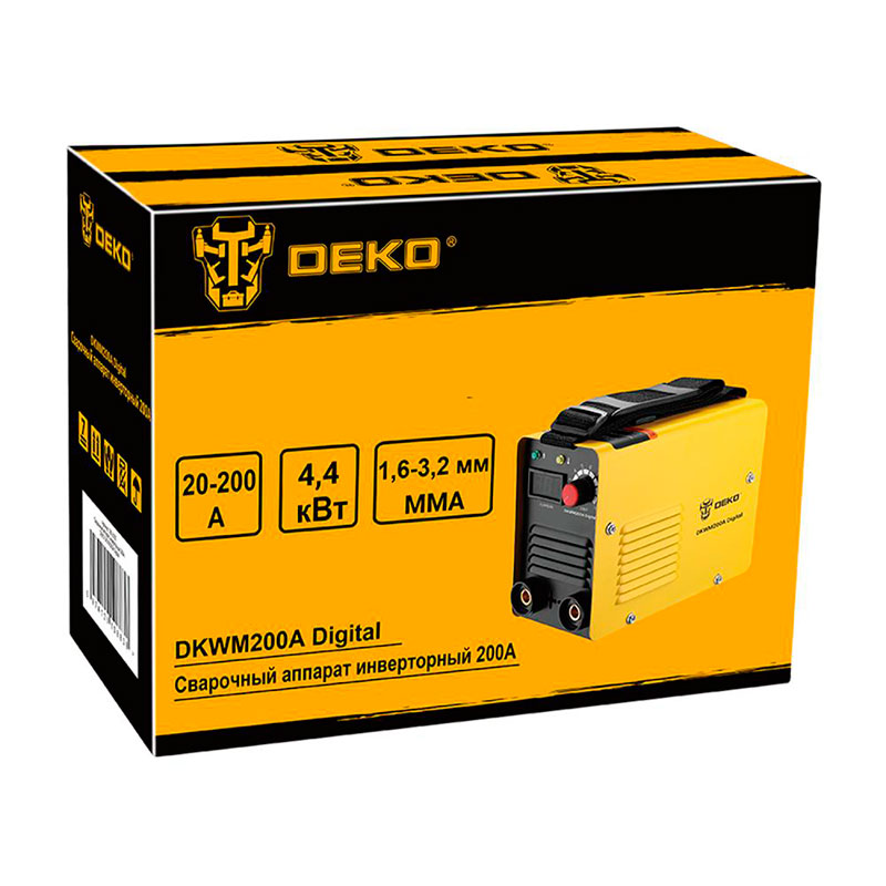 Сварочный аппарат Deko DKWM200A Digital 083-3000