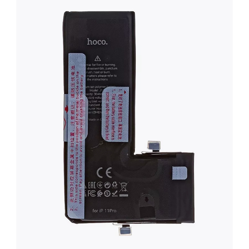 Аккумулятор Hoco для APPLE iPhone 11 Pro 3046mAh 6931474797414 аккумулятор hoco для apple iphone 11 pro 3046mah 6931474797414