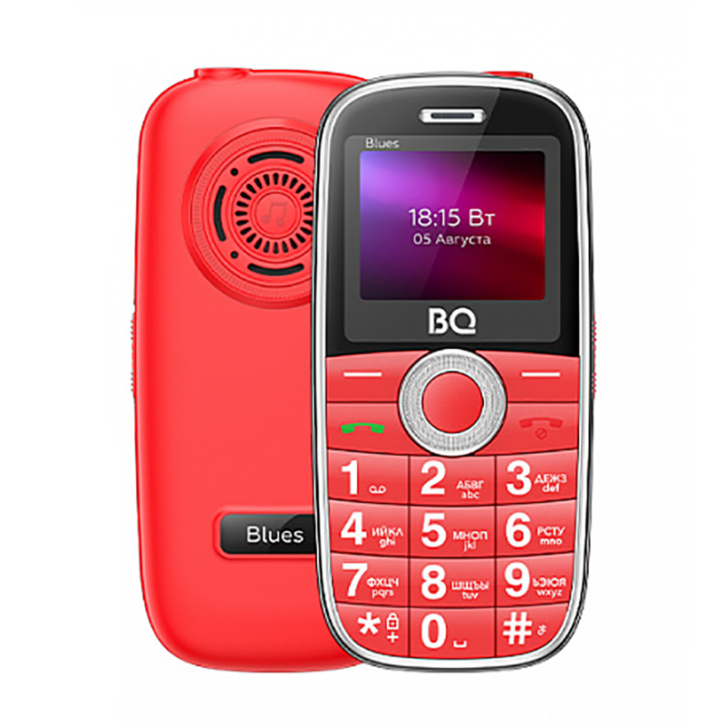 Сотовый телефон BQ 1867 Blues Red цена и фото