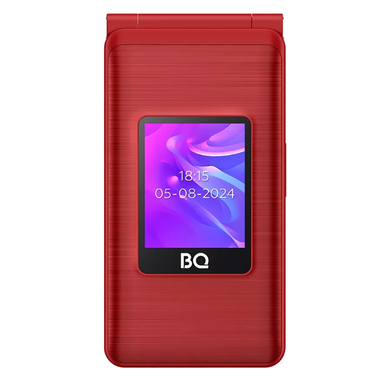 Сотовый телефон BQ 2412 Shell Duo Red