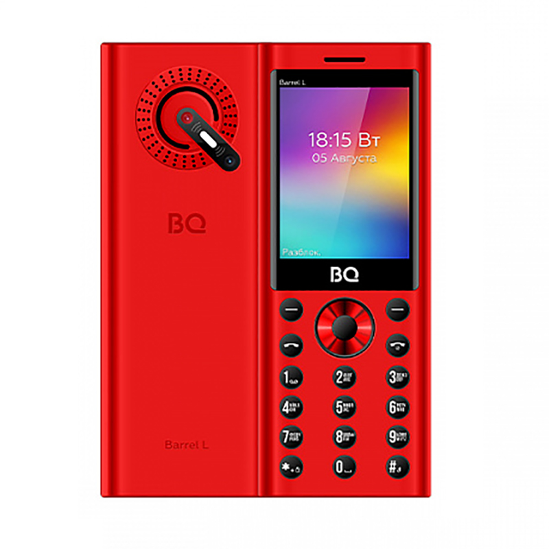 Сотовый телефон BQ 2458 Barrel L Red-Black цена и фото