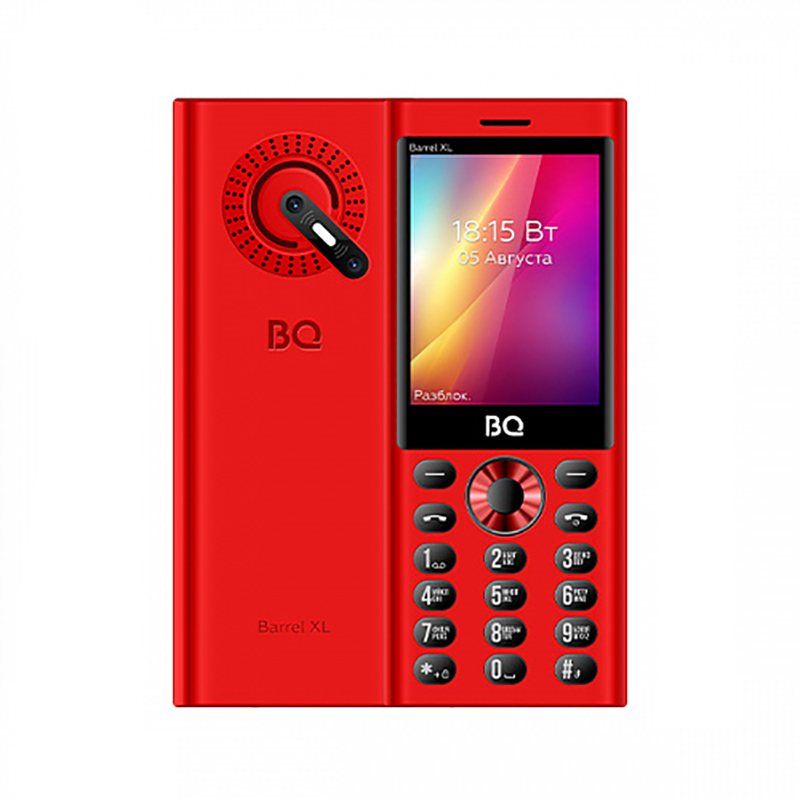 Сотовый телефон BQ 2832 Barrel XL Red-Black цена и фото