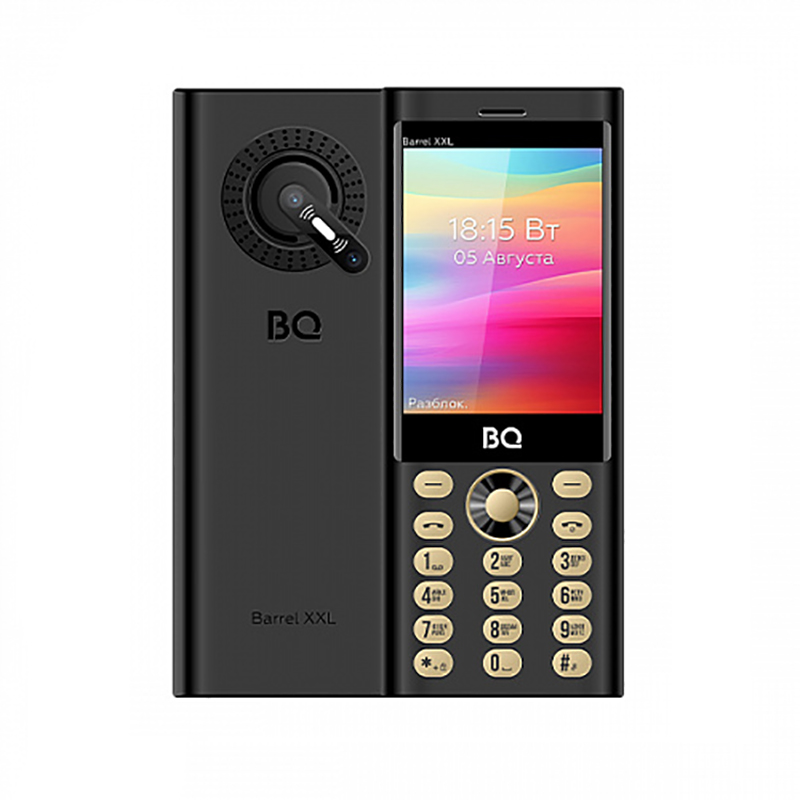 Сотовый телефон BQ 3598 Barrel XXL Black-Gold сотовый телефон bq 4030g nice mini gold