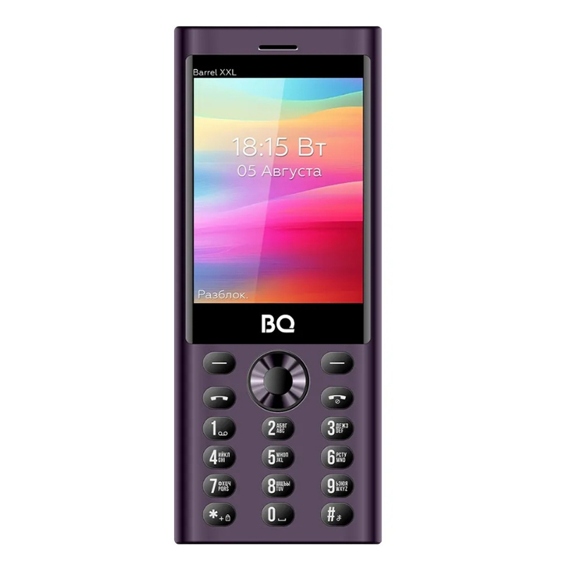 Сотовый телефон BQ 3598 Barrel XXL Purple-Black