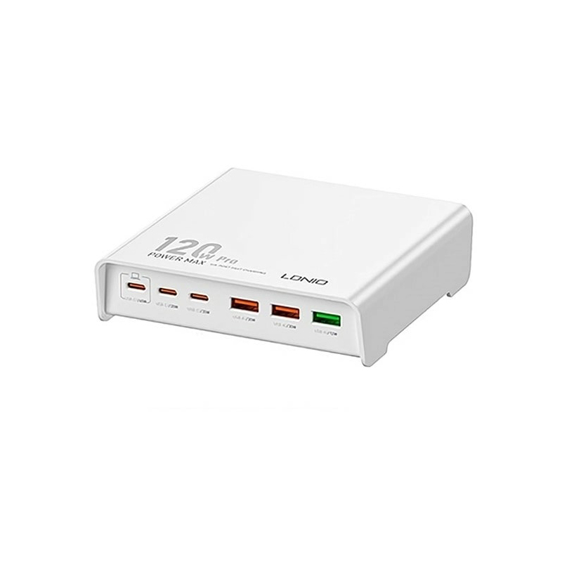 Зарядное устройство Ldnio Q605 6xUSB 120W White LD_C3478 зарядное устройство ldnio q605 6xusb 120w white ld c3478