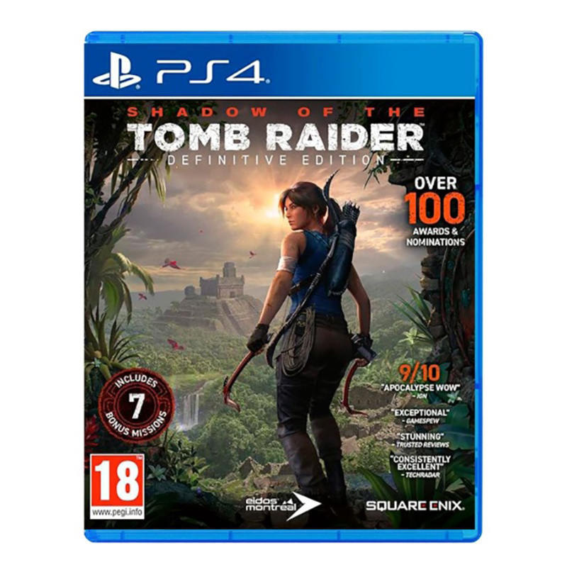 Игра Crystal Dynamics Shadow of the Tomb Raider Definitive Edition для PS4 / PS5 игра для пк koch media dead island riptide definitive edition