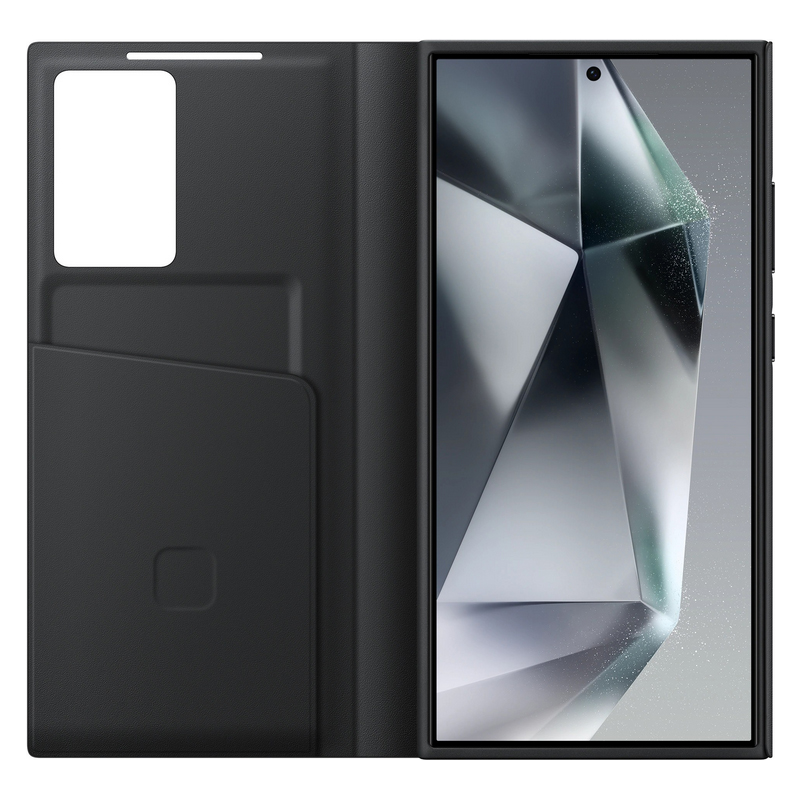Чехол для Samsung Galaxy S24 Ultra Smart View Wallet Black EF-ZS928CBEGRU чехол книжка samsung smart view wallet case для galaxy s24 ultra полиуретан ef zs928cbegru