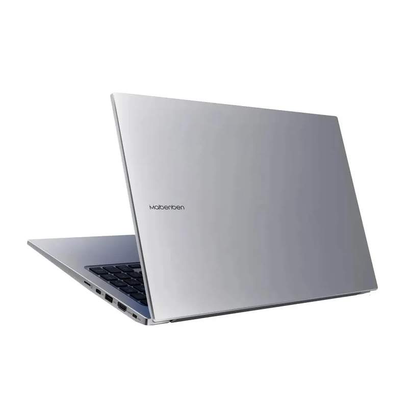 фото Ноутбук maibenben m555 silver m5551sf0lsre0 (amd ryzen 5 5500u 2.1ghz/16384mb/512gb ssd/amd radeon graphics/wi-fi/bluetooth/cam/15.6/1920х1080/linux)