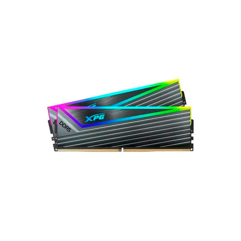 Модуль памяти A-Data XPG Caster RGB DDR5 DIMM 6000MHz PC-48000 CL30 - 32Gb Kit (2x16Gb) AX5U6000C3016G-DCCARGY модуль памяти a data ddr5 dimm 7200mhz pc 57600 cl34 32gb kit 2x16gb ax5u7200c3416g dclarwh