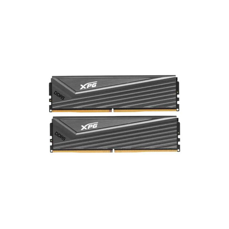 Модуль памяти A-Data XPG Caster RGB DDR5 DIMM 6000MHz PC-48000 CL30 - 32Gb Kit (2x16Gb) AX5U6000C3016G-DCCAGY модуль памяти a data xpg caster rgb ddr5 dimm 6400mhz pc51200 cl40 32gb kit 2x16gb ax5u6400c4016g dccargy