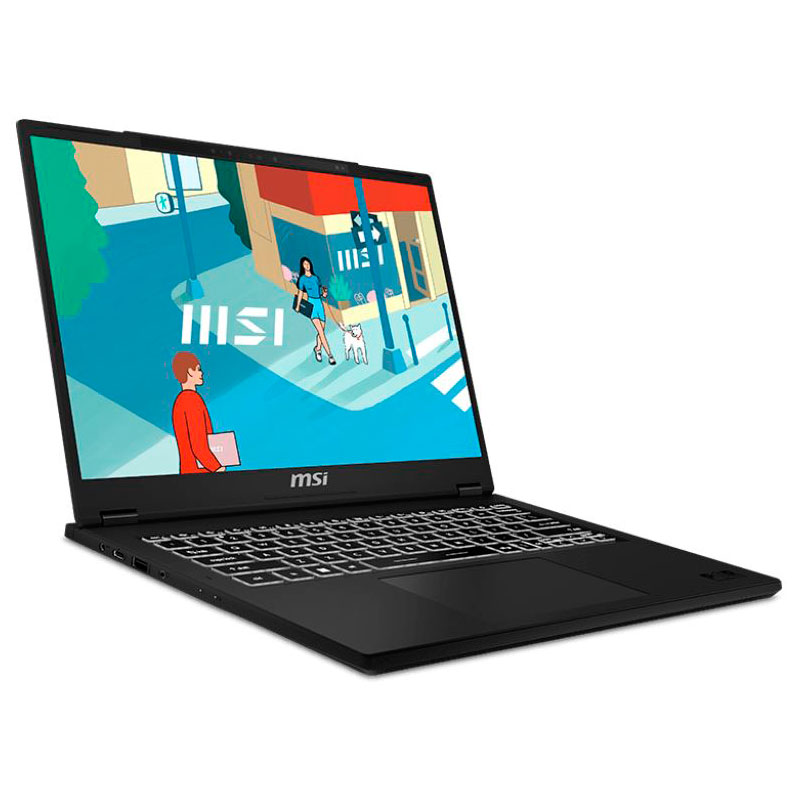 фото Ноутбук msi modern 14 h d13mg-088xru 9s7-14l112-088 (intel core i5-13420h 2.1ghz/16384mb/512gb ssd/intel hd graphics/wi-fi/cam/14/1920x1200/dos)