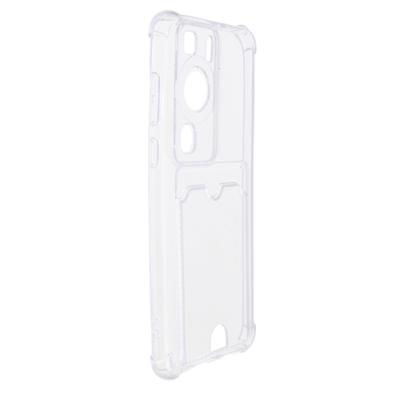 Чехол Zibelino для Huawei P60 / P60 Pro Silicone Card Holder защита камеры Transparent ZSCH-HUA-P60-CAM-TRN