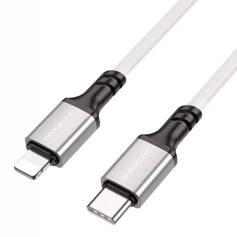 цена Аксессуар Borofone BX83 Famous USB-C - Lightning 20W 1m White 6974443386332