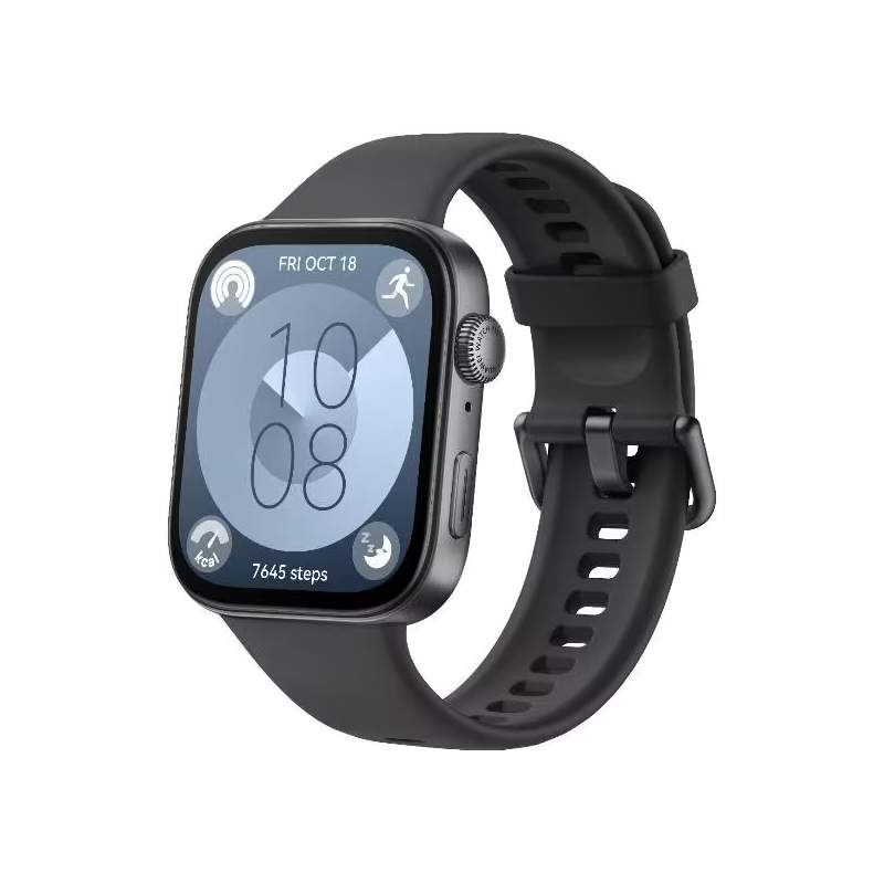 Умные часы Huawei Watch Fit 3 Black 55020CEE умные часы huawei watch buds saga b19t black