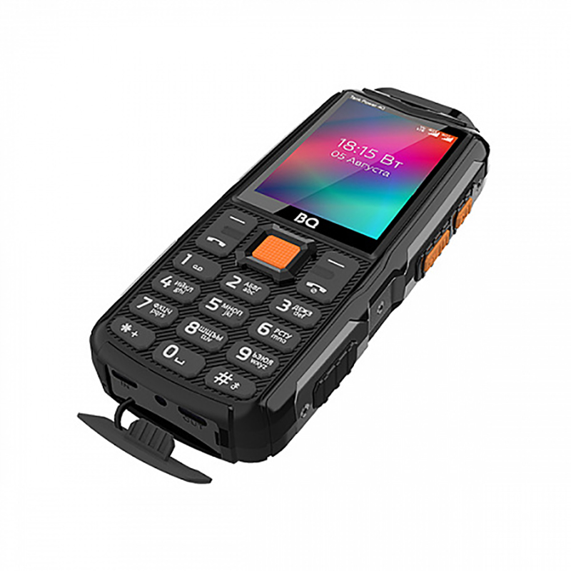 Сотовый телефон BQ 2410L Tank Power 4G Black-Gunmetal