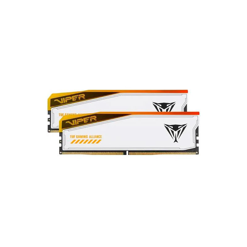 Модуль памяти Patriot Memory Viper Elite 5 RGB TUF Gaming Alliance DDR5 UDIMM 6600Mhz PC5-52800 CL34 - 32Gb Kit (2x16Gb) PVER532G66C34KT модуль памяти patriot memory viper 4 blackout 32gb 16gbx2 3000mhz cl16 pvb432g300c6k