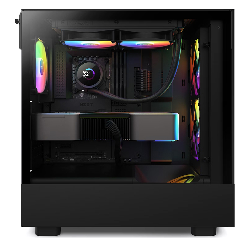 Водяное охлаждение NZXT Kraken 280 RGB Black RL-KR280-B1 (Intel LGA 1700/1200/115X AMD AM5/AM4/sTRX4/TR4)