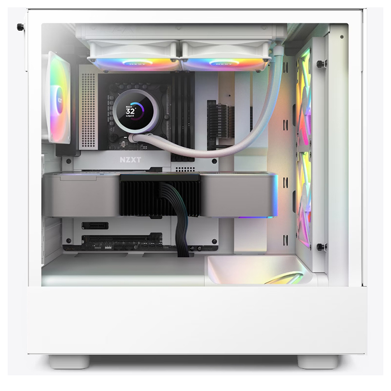 Водяное охлаждение NZXT Kraken 280 RGB White RL-KR280-W1 (Intel LGA 1700/1200/115X AMD AM5/AM4/sTRX4/TR4)