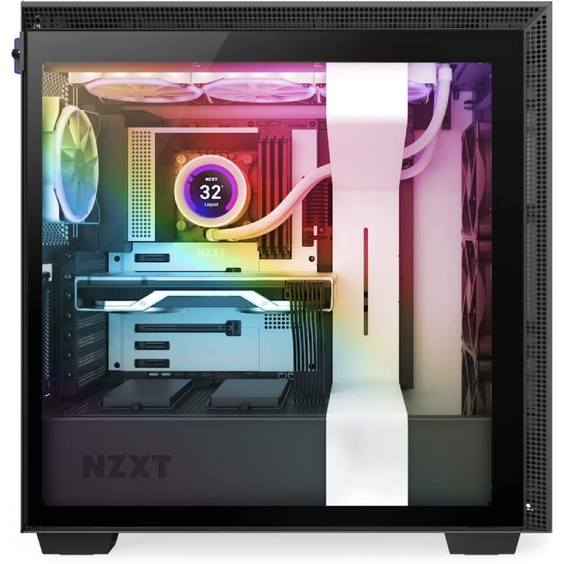 Водяное охлаждение NZXT Z73 RGB White RL-KRZ73-RW (Intel LGA 1200/1151/1151 v2/1150/1155/2066/2011-3/2011/1366/1156 AMD AM4)