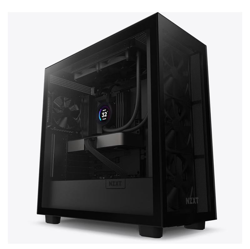 Водяное охлаждение NZXT Kraken 280 Black RL-KN280-B1 (Intel LGA 1700/1200/115X AMD AM5/AM4/sTRX4/TR4)