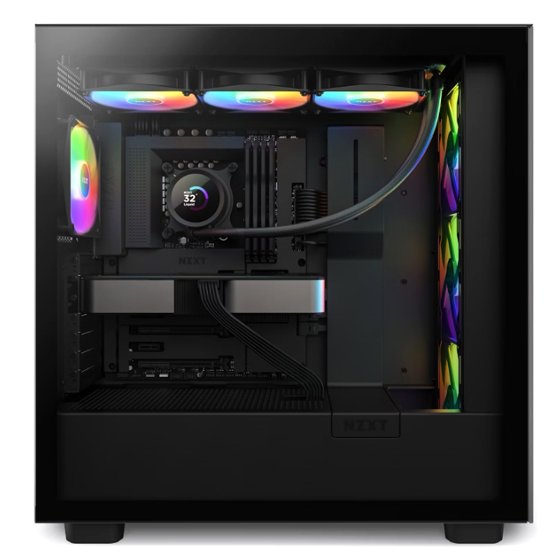 Водяное охлаждение NZXT Kraken 360 RGB Black RL-KR360-B1 (Intel LGA 1700/1200/115X AMD AM5/AM4/sTRX4/TR4)