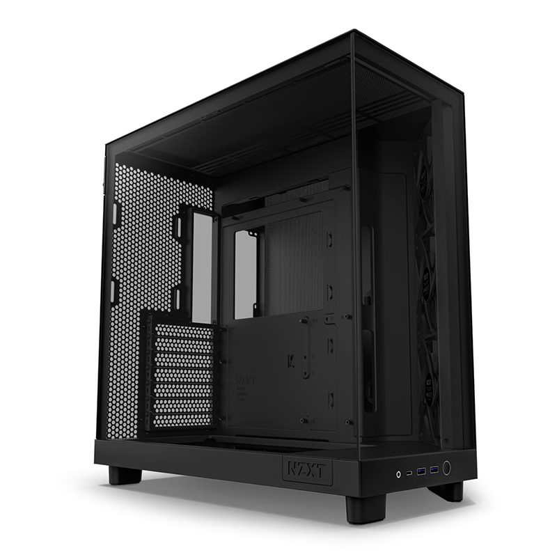 Корпус NZXT H6 Flow без БП Black CC-H61FB-01