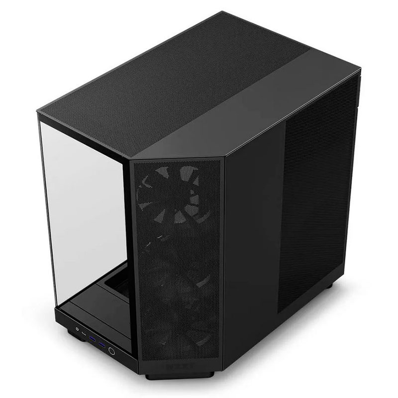 Корпус NZXT H6 Flow без БП Black CC-H61FB-R1