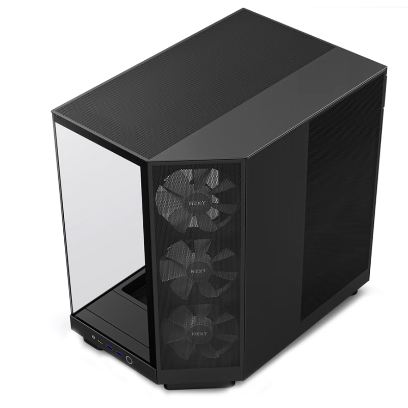 Корпус NZXT H6 Flow RGB без БП Black CC-H61FB-S1