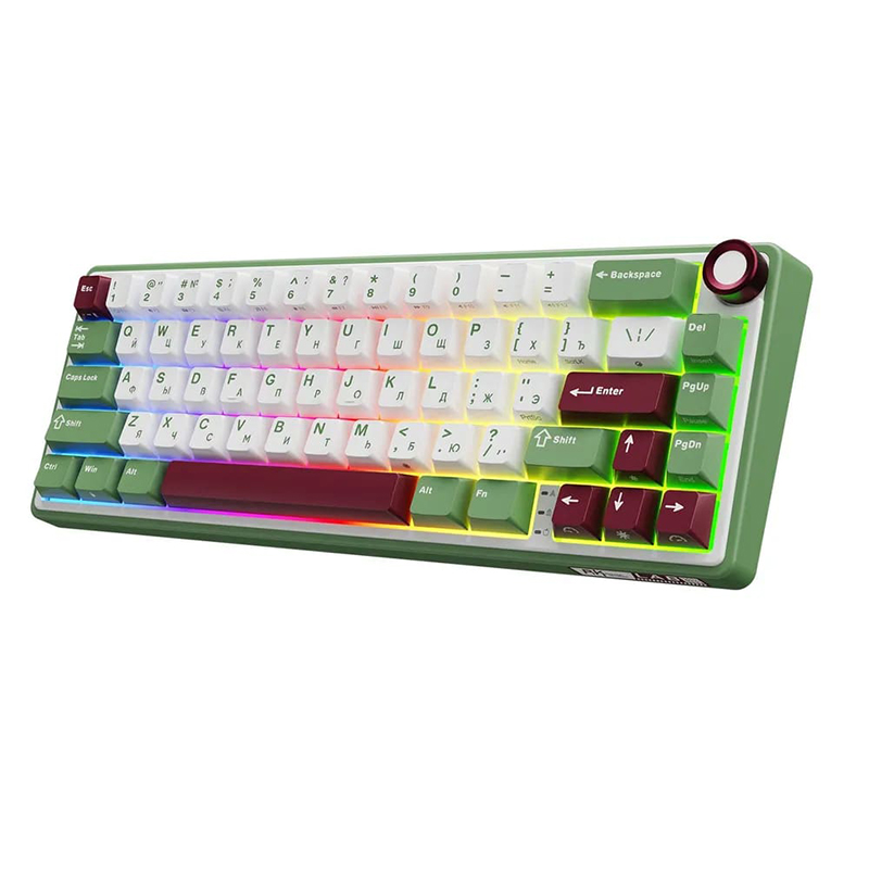 Клавиатура Royal Kludge R65 (Switch RK Chartreuse) Green Sand 6935280823923 royal kludge rk r87 rgb rk red