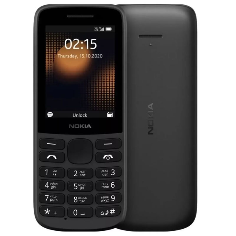 Сотовый телефон Nokia 215 4G DS (TA-1613) Black