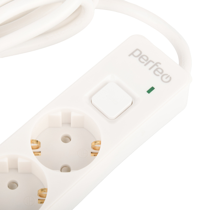 фото Сетевой фильтр perfeo real stream 5 sockets 3m white pf_e1506