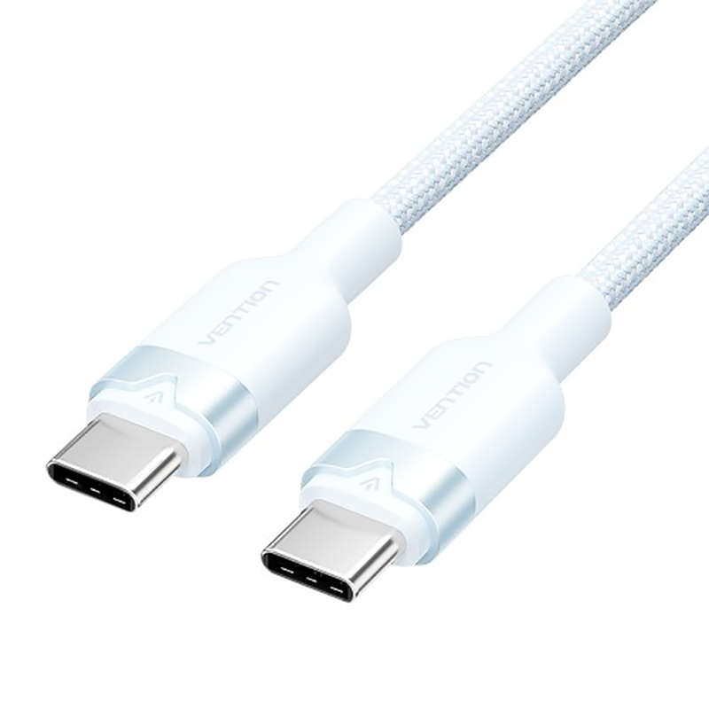 

Аксессуар Vention USB 2.0 CM/CM 3А PD60W 1m White TRDWF, TRDWF